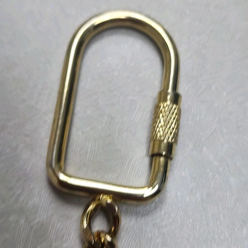 Vintage Hoover Dam Nevada/Arizona Lucky Penny Souvenir Key Chain Clip Spinner